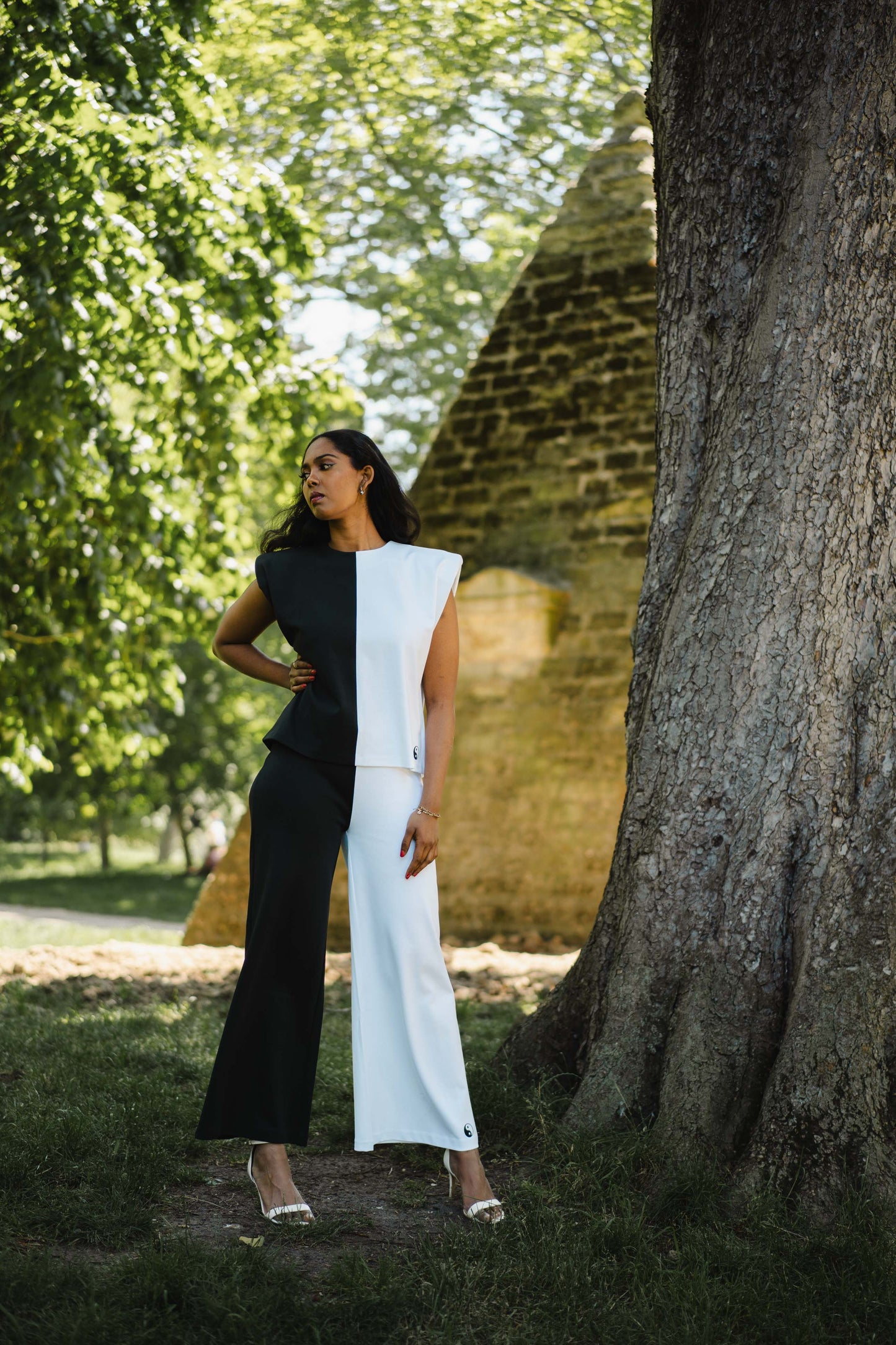 Pantalon Yin & Yang en Coton Bio