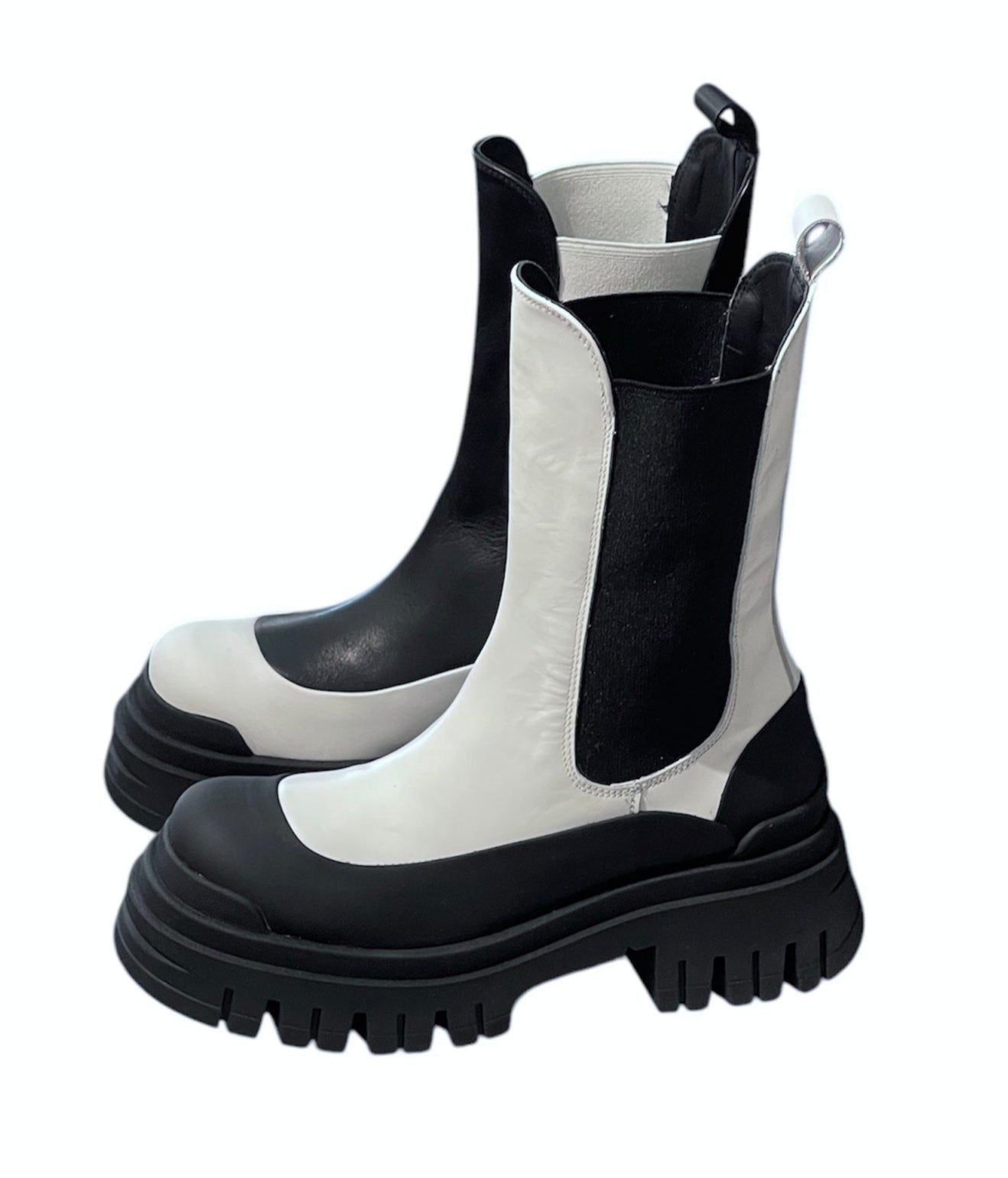 Boots Chelsea Yin & Yang en Cuir