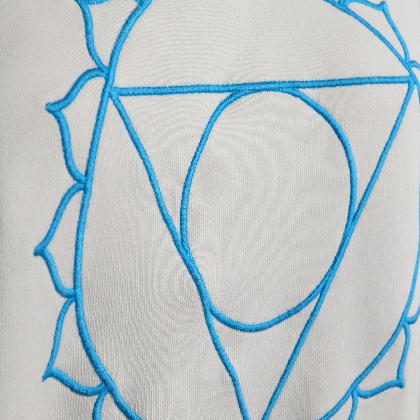 Sweat Unisex Chakra de la Gorge en Coton Bio