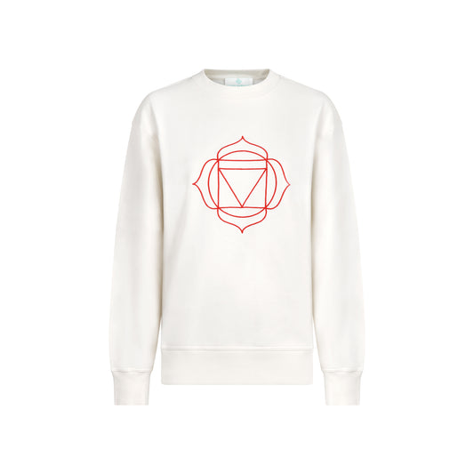 Sweat Unisex Chakra Racine en Coton Bio