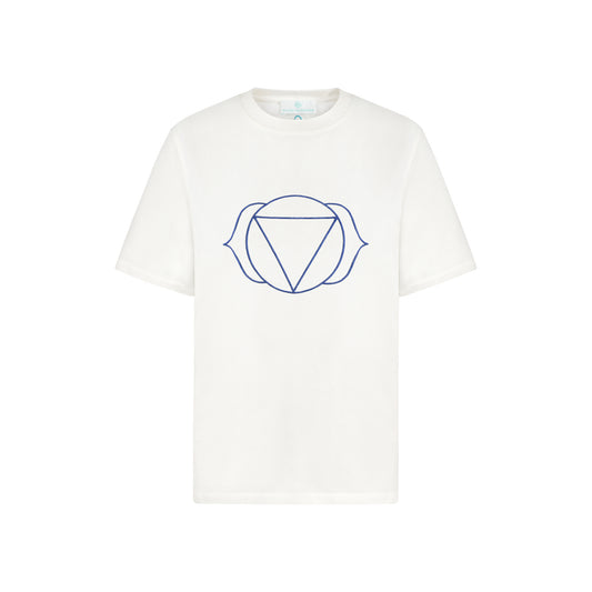 Tee-shirt Unisex Chakra du 3ème Oeil en Coton Bio