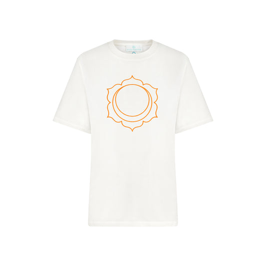 Tee-shirt Unisex Chakra Sacré en Coton Bio