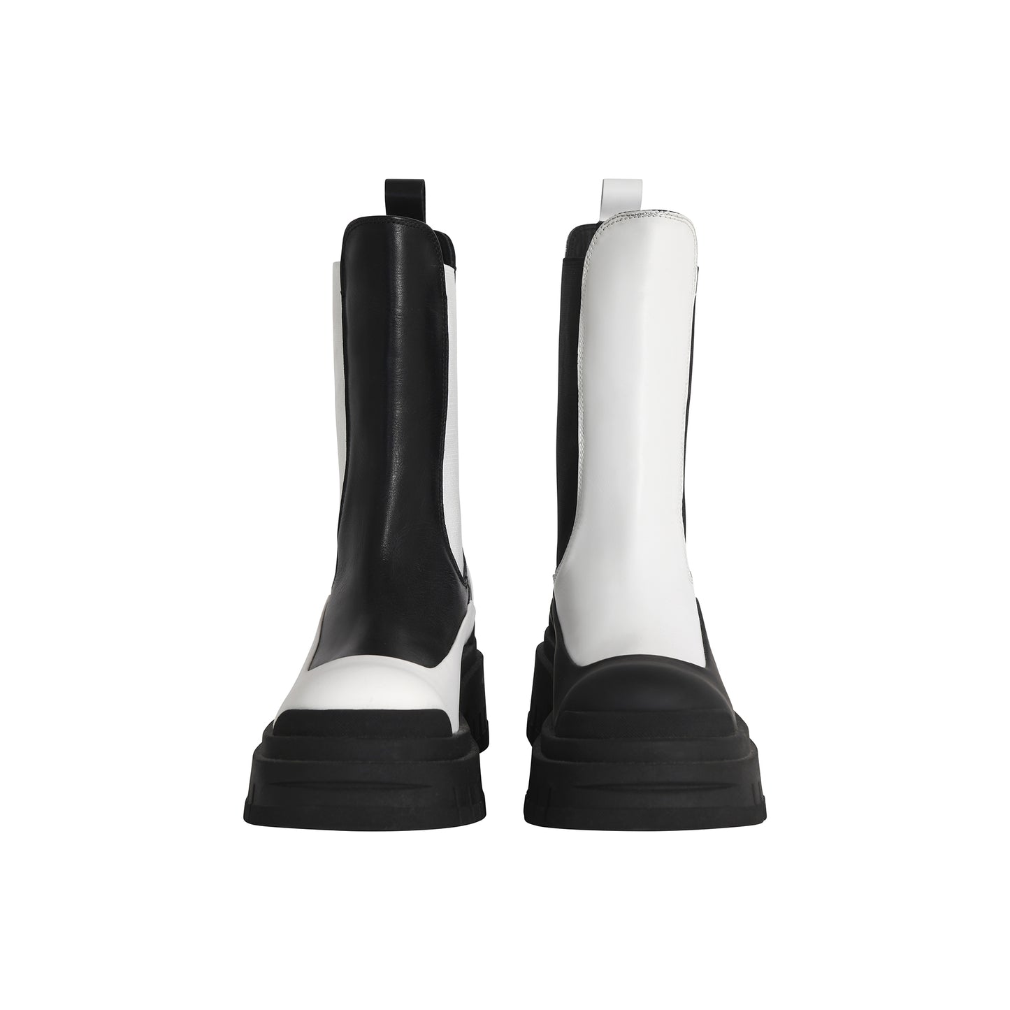 Yin & Yang Chelsea Boots in Leather