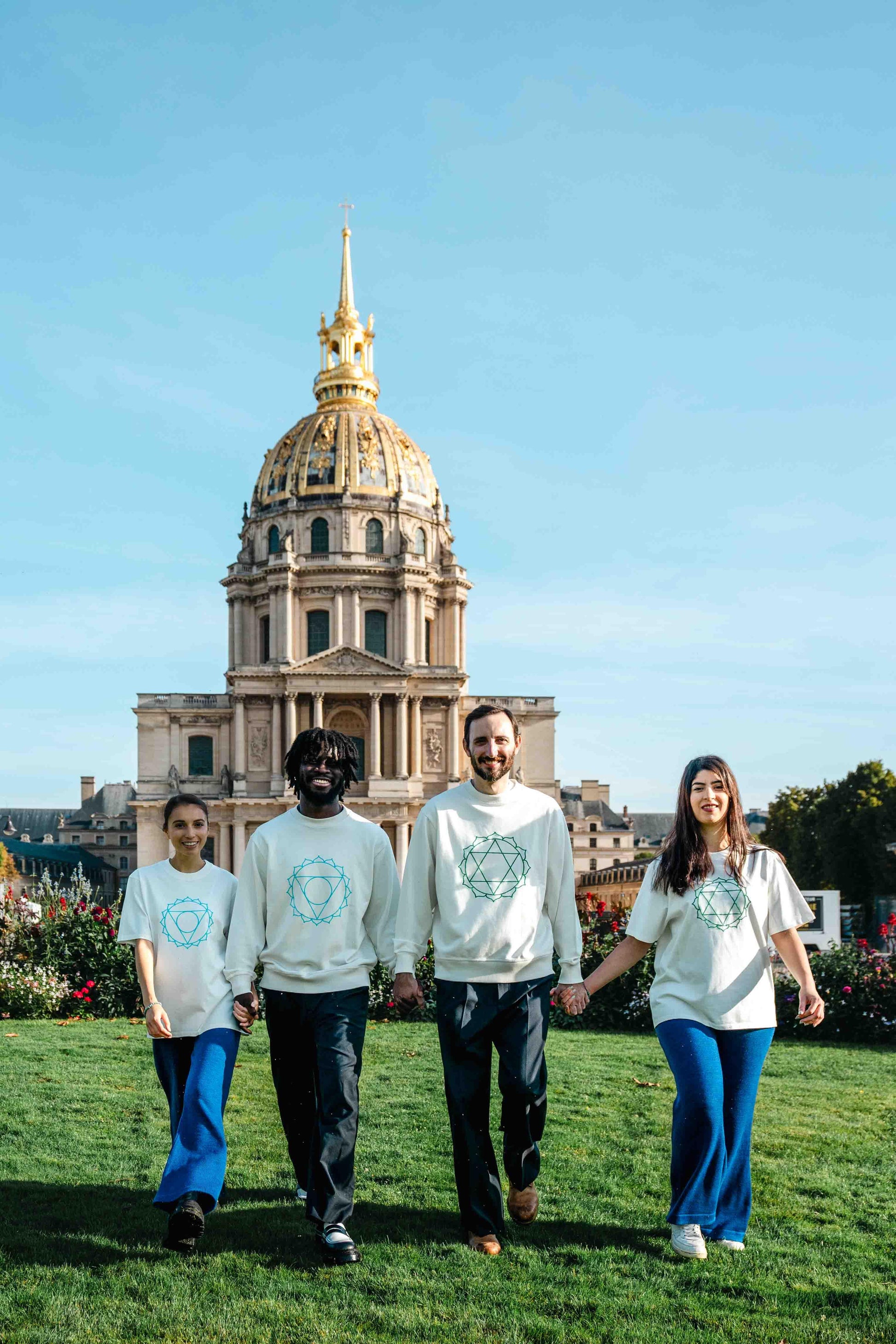 Sweat Unisex Chakra du Coeur en Coton Bio - Divine Harmonie