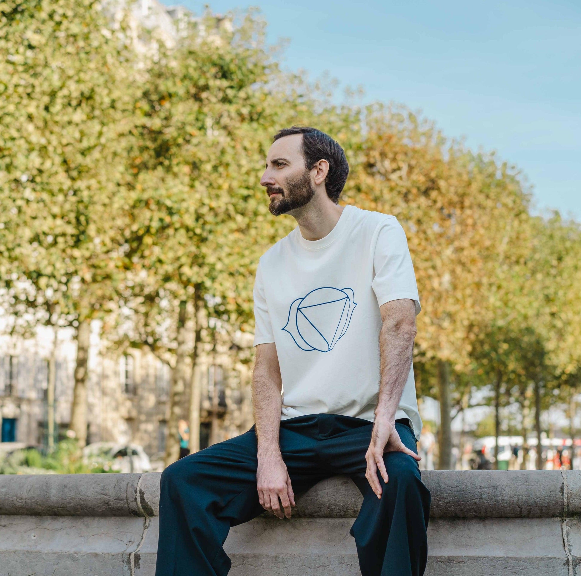 Tee-shirt Unisex Chakra du 3ème Oeil en Coton Bio - Divine Harmonie