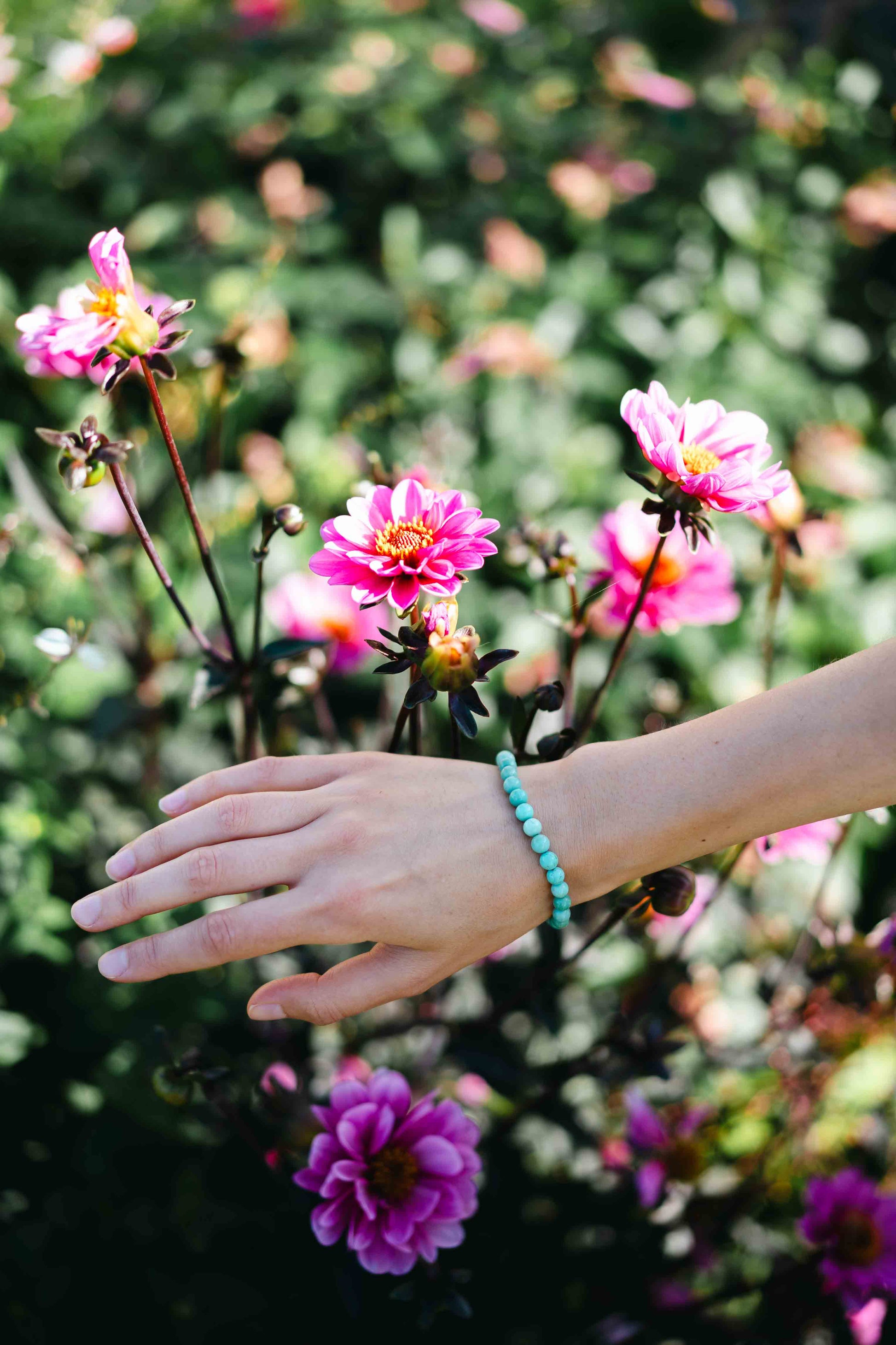 Bracelet Chakra de la Gorge en Turquoise - Divine Harmonie