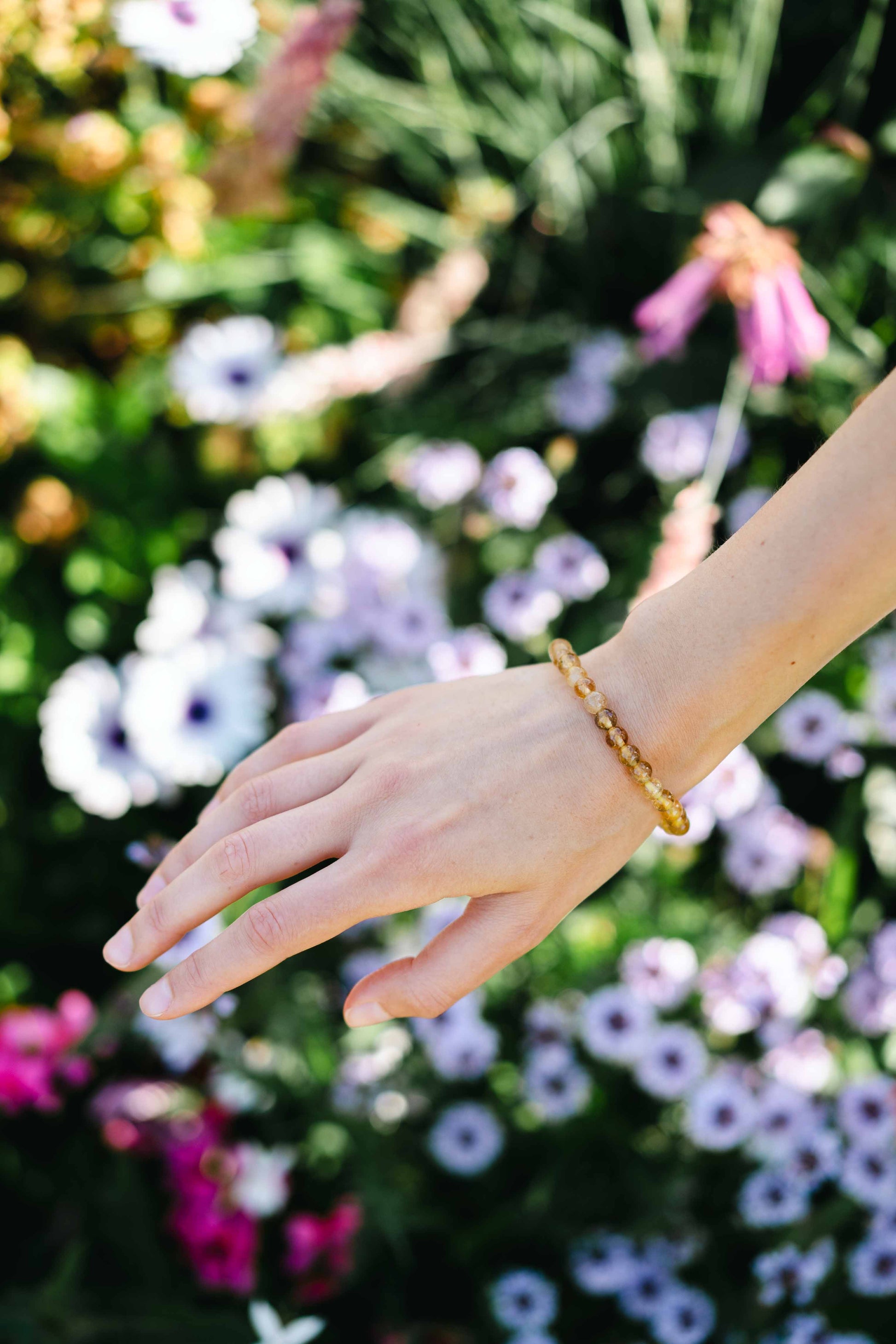 Bracelet Chakra du Plexus Solaire en Citrine - Divine Harmonie