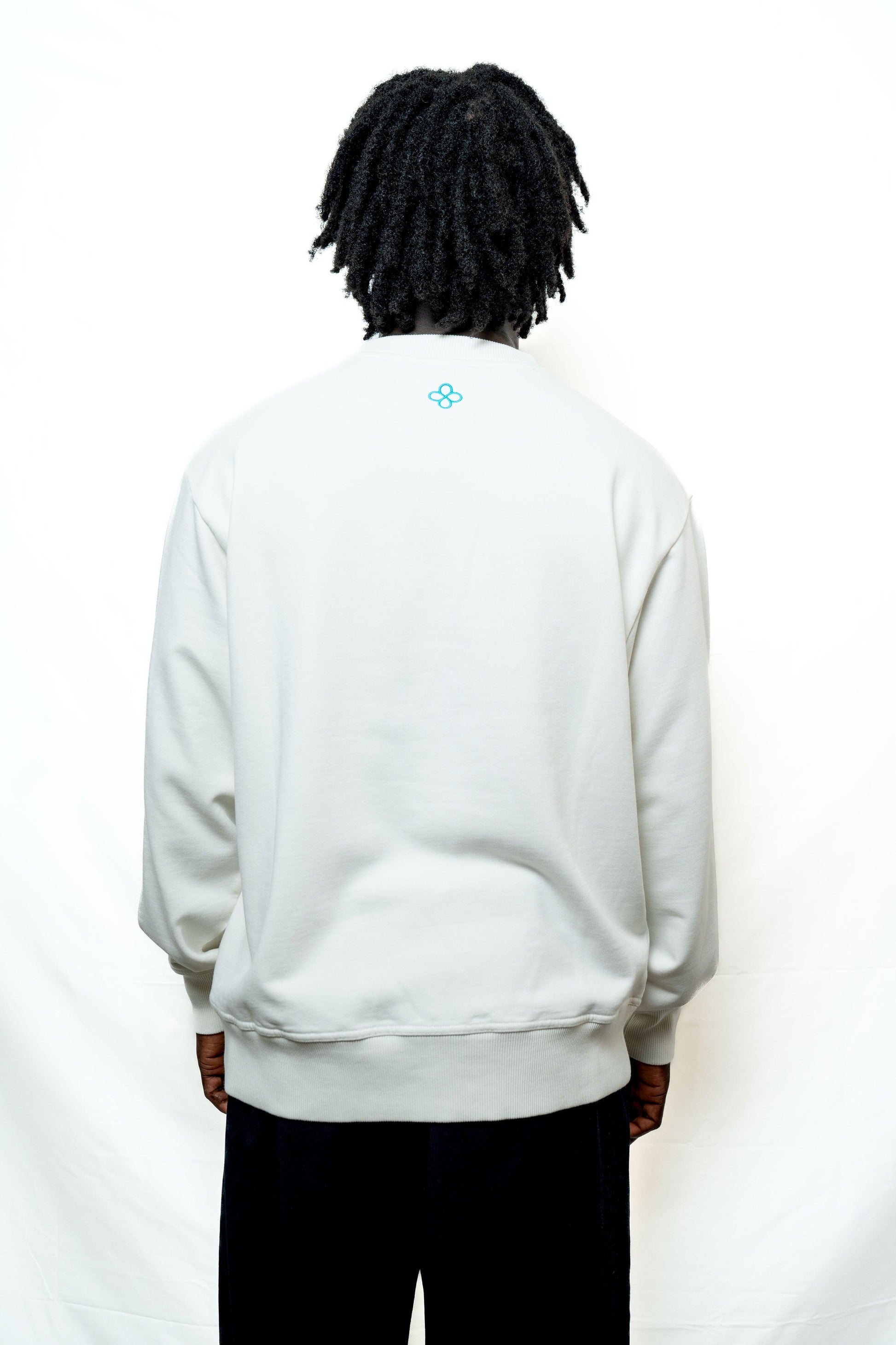 Sweat Unisex Chakra de la Gorge en Coton Bio - Divine Harmonie