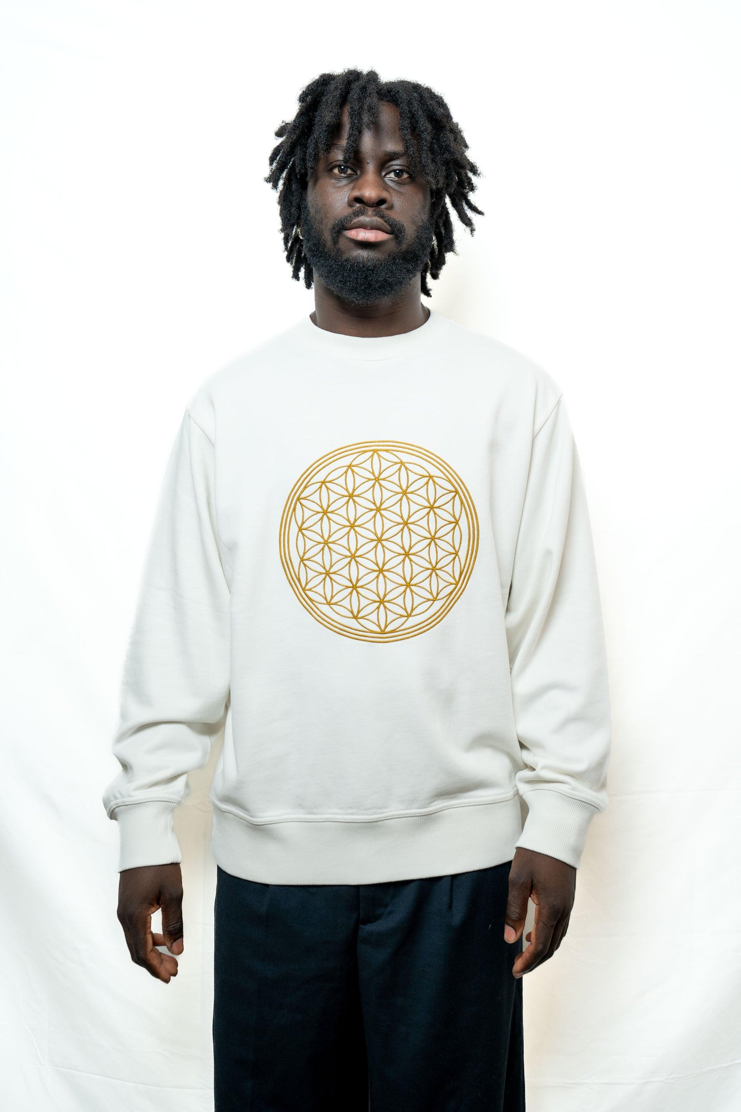 Sweat Unisex Fleur de Vie en Coton Bio - Divine Harmonie