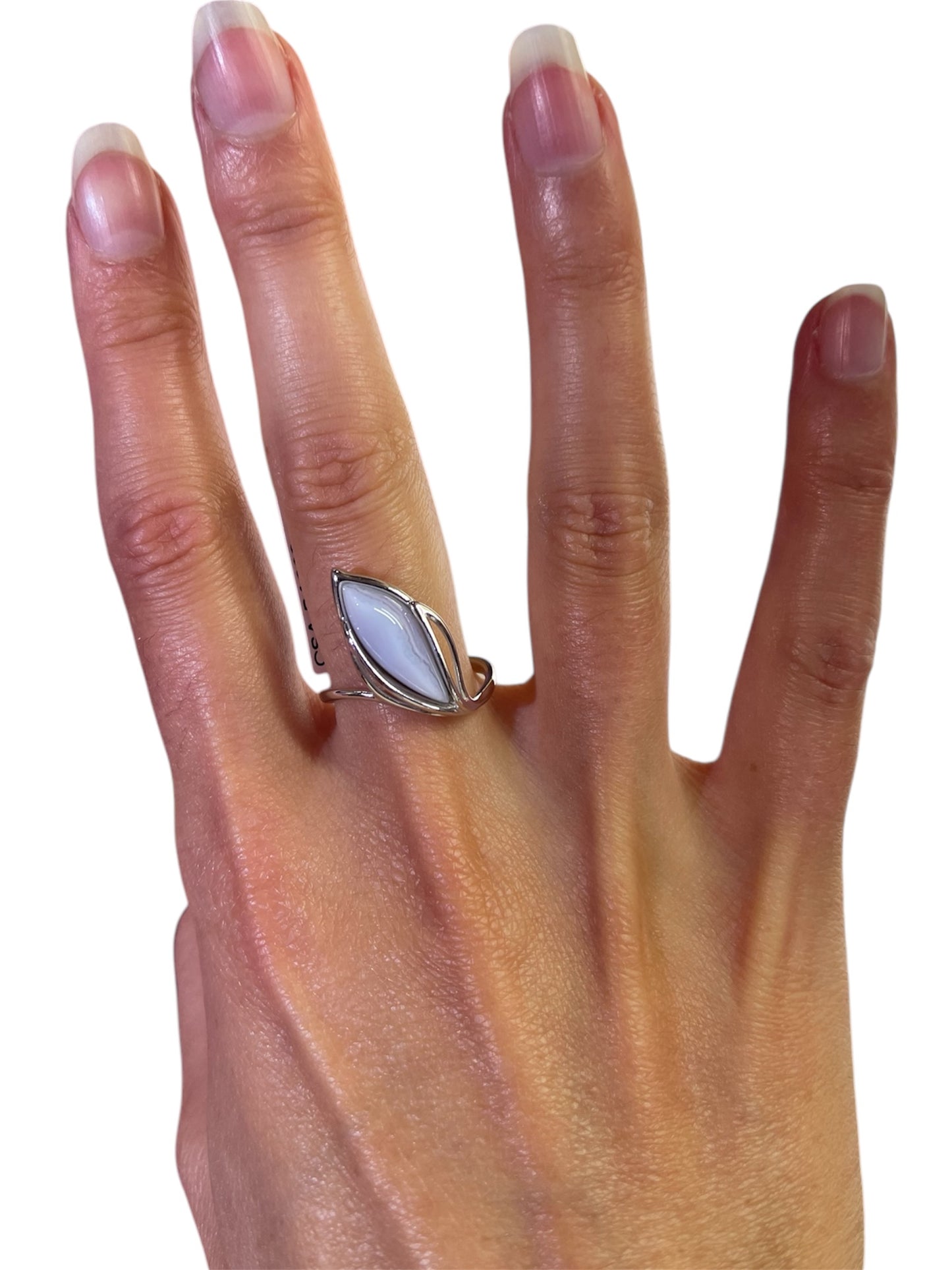 925 Silver Agathe Ring