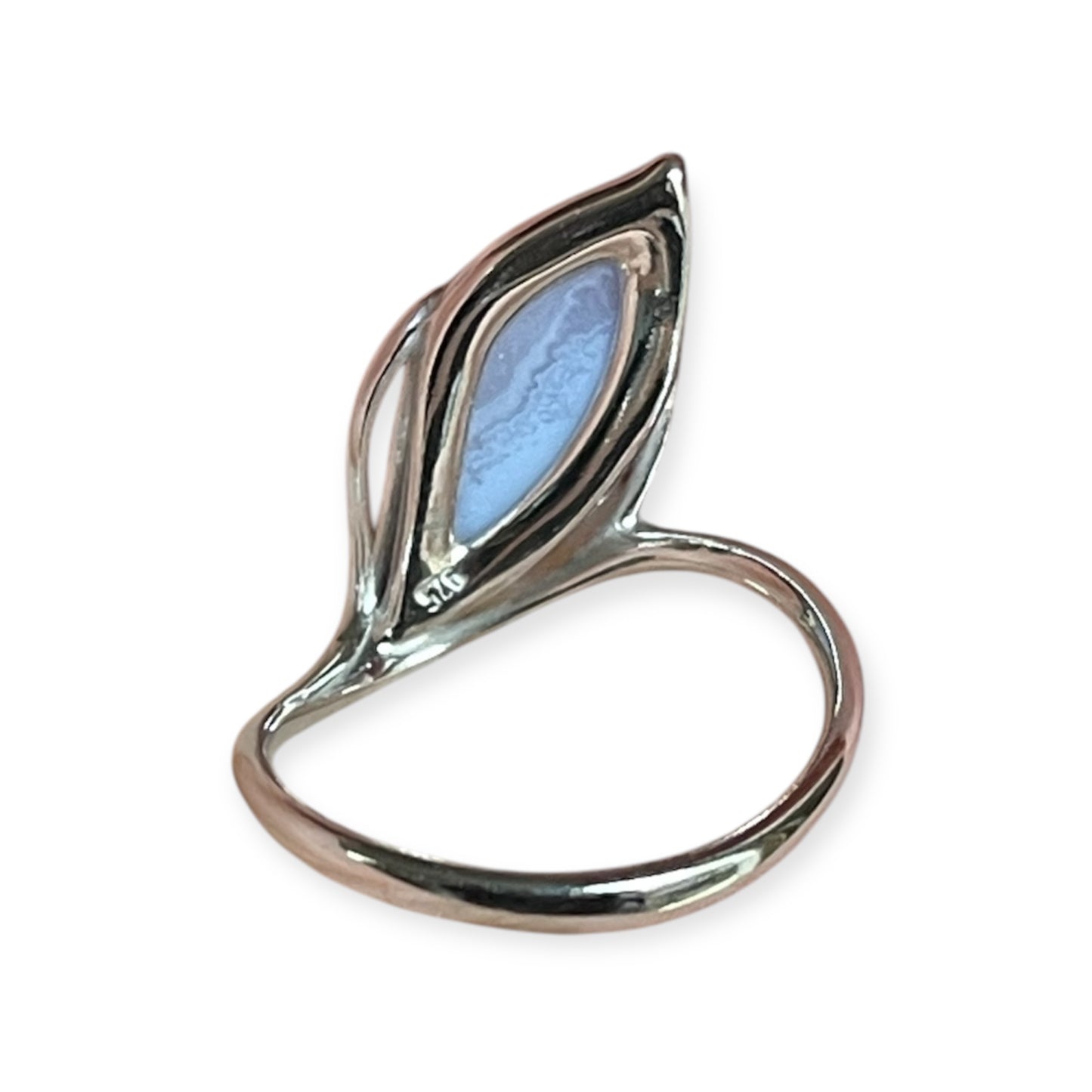 925 Silver Agathe Ring