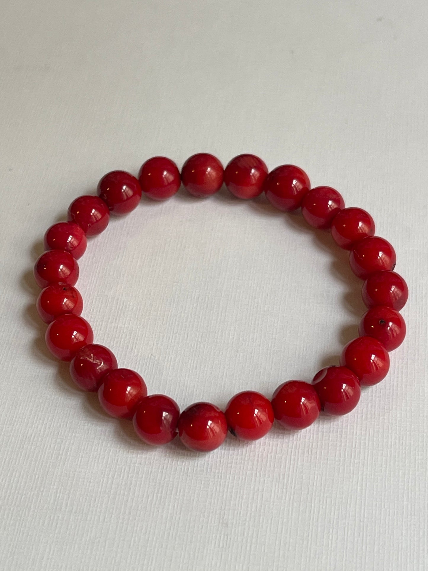 Bracelet Chakra Racine en Corail - Divine Harmonie