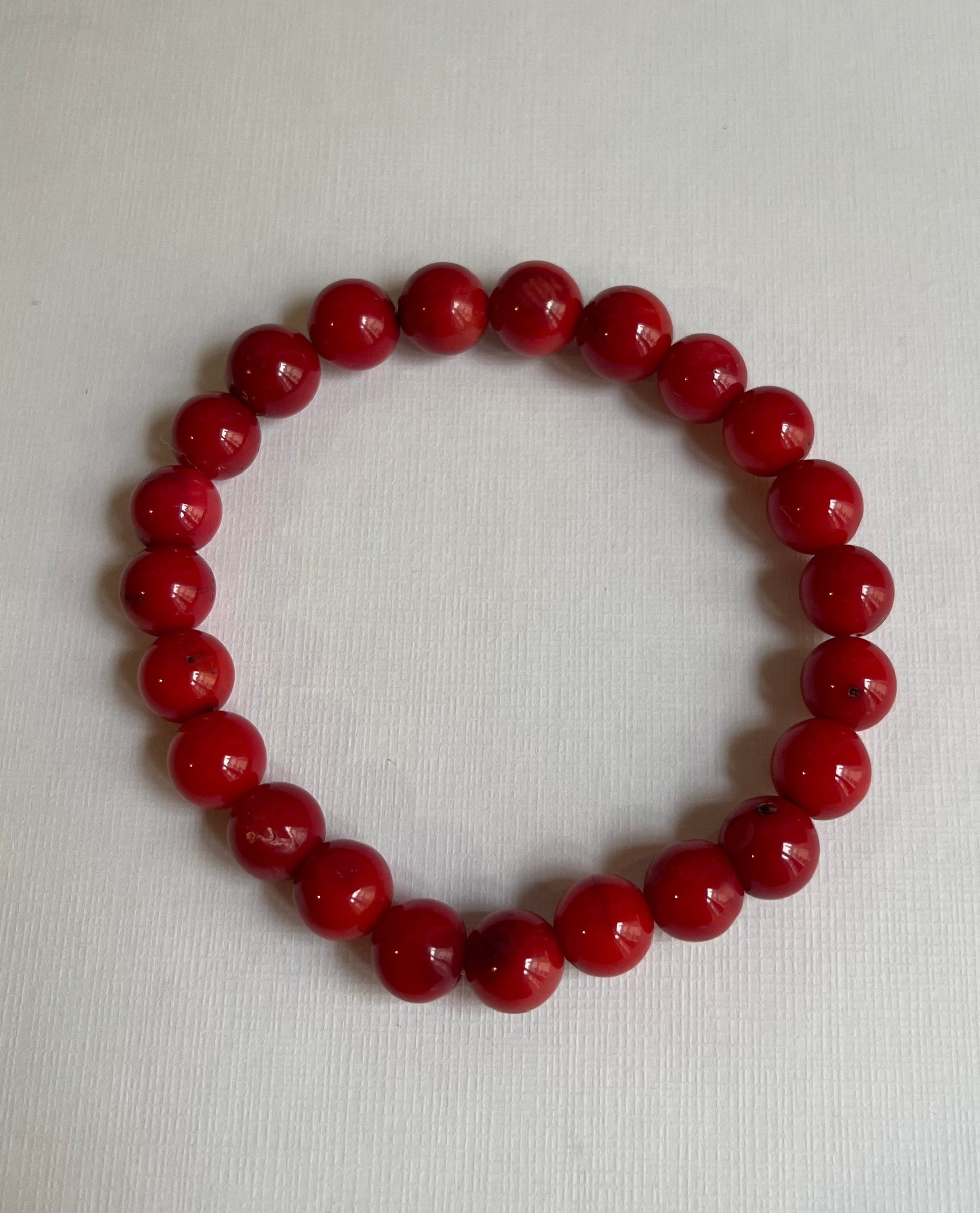 Bracelet Chakra Racine en Corail - Divine Harmonie