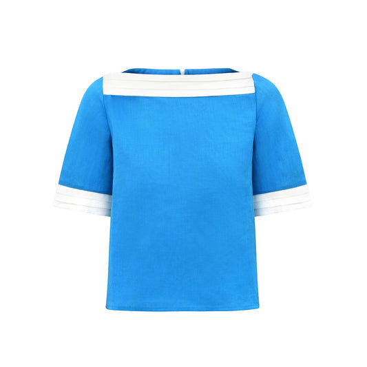 Divine Water Linen Top