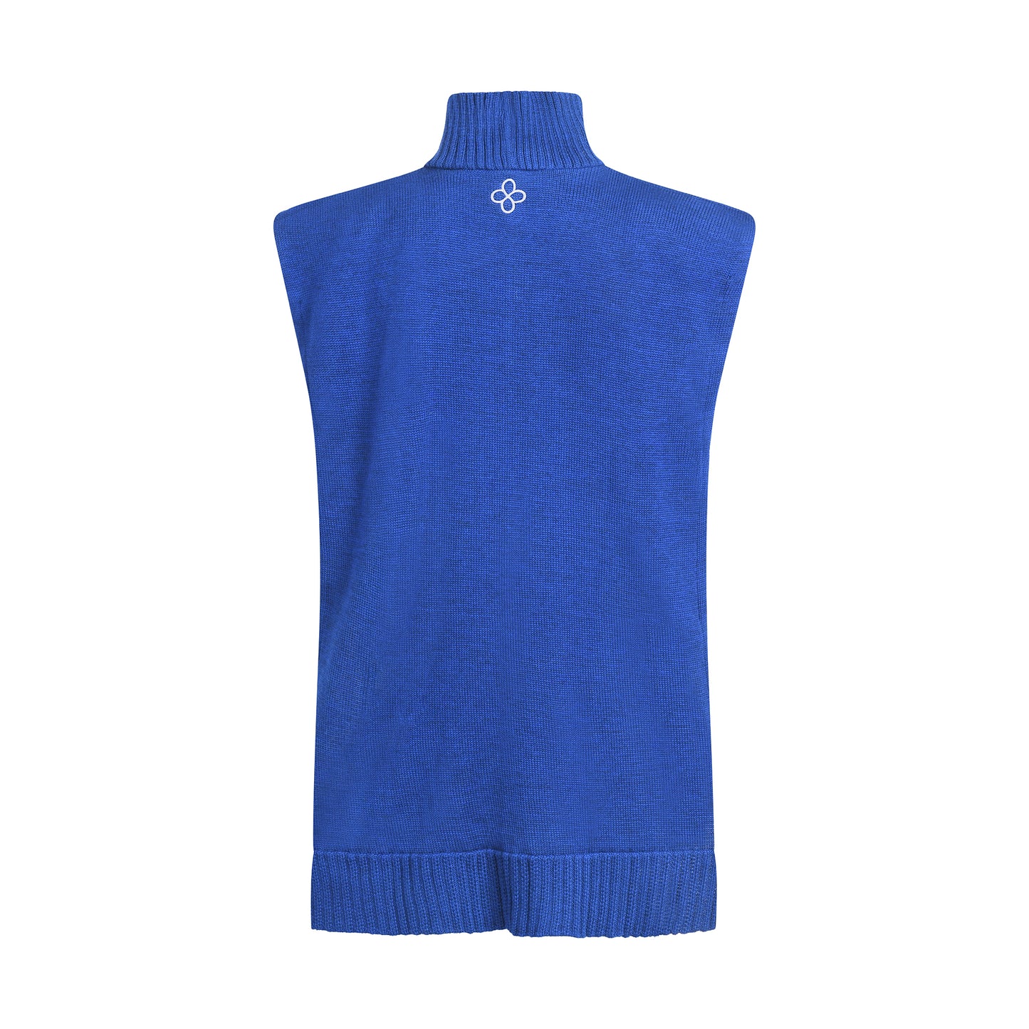 3rd Eye Chakra Unisex Sleeveless Sweater in Merino Wool
