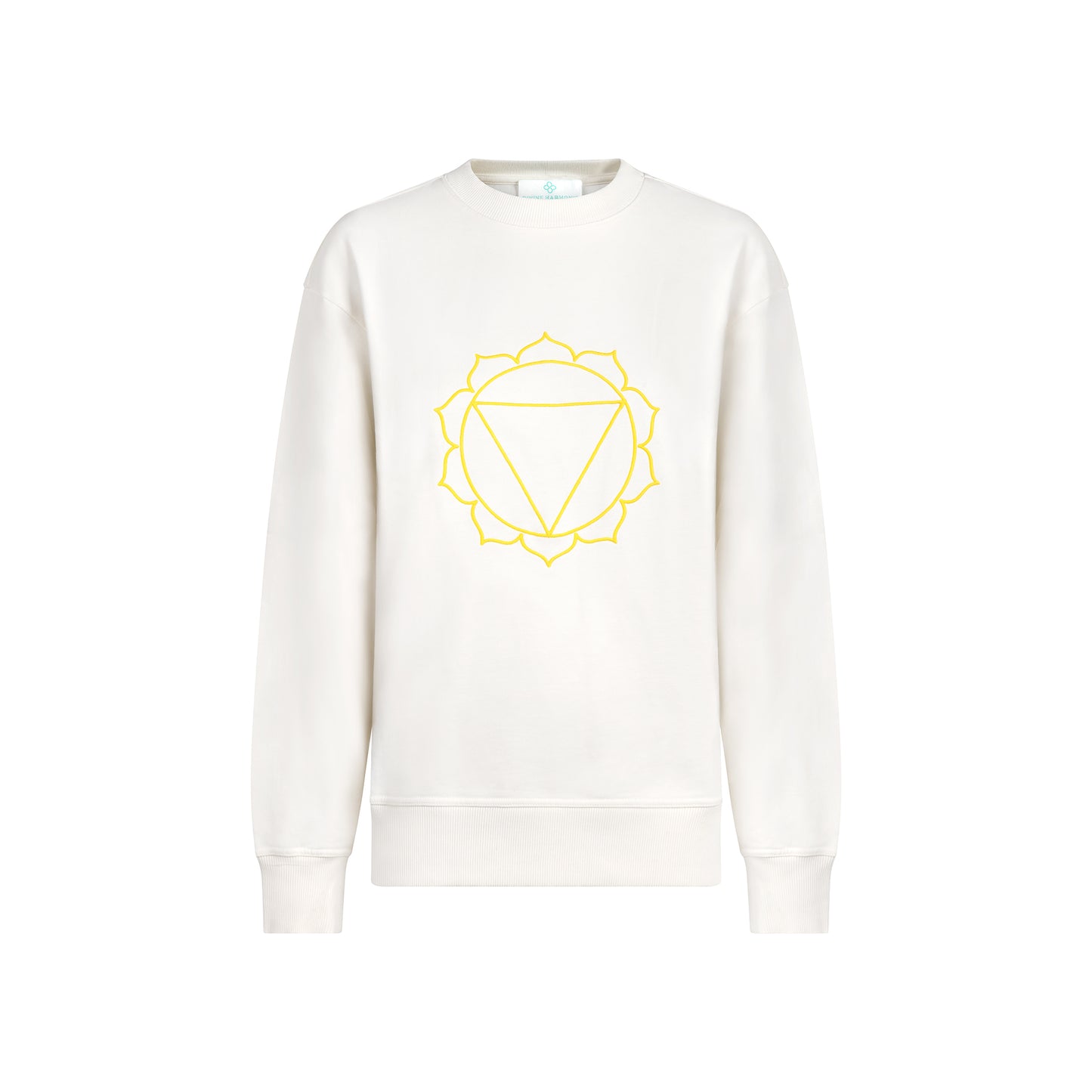 Solar Plexus Chakra Unisex Sweatshirt in Organic Cotton