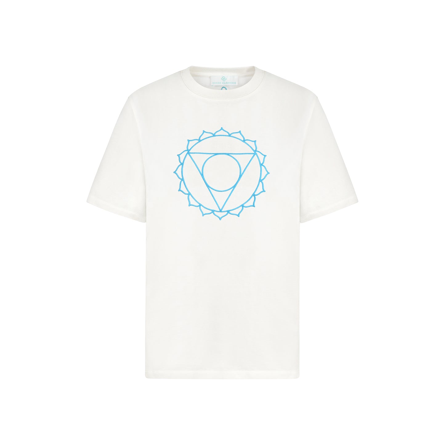 Throat Chakra Unisex T-shirt in Organic Cotton