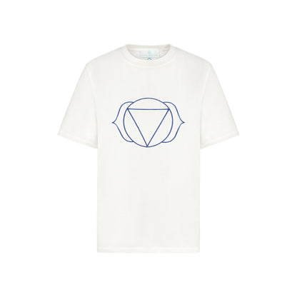 Tee-shirt Unisex Chakra du 3ème Oeil en Coton Bio