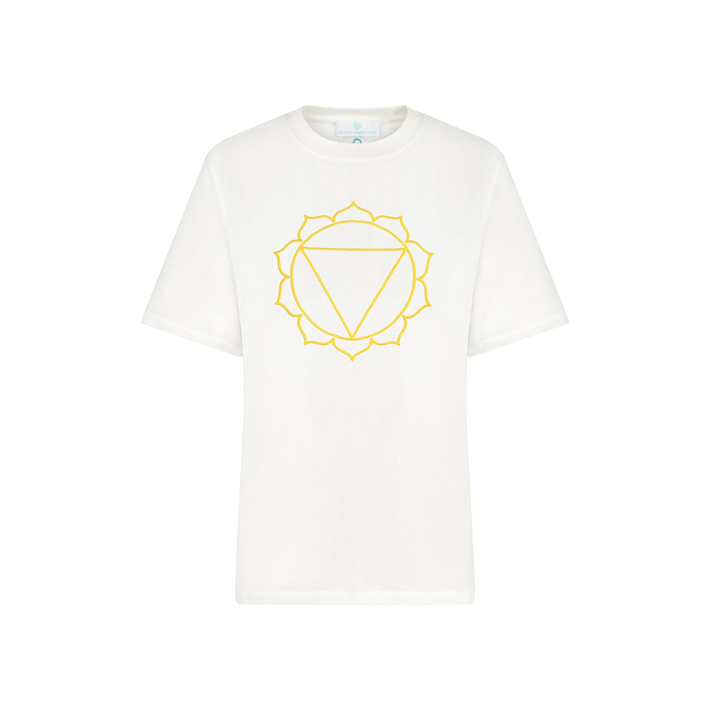 Solar Plexus Chakra Unisex T-shirt in Organic Cotton 