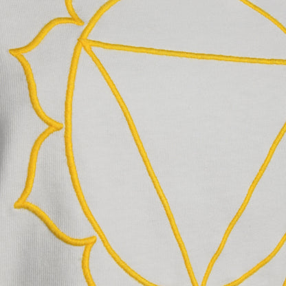 Solar Plexus Chakra Unisex T-shirt in Organic Cotton 
