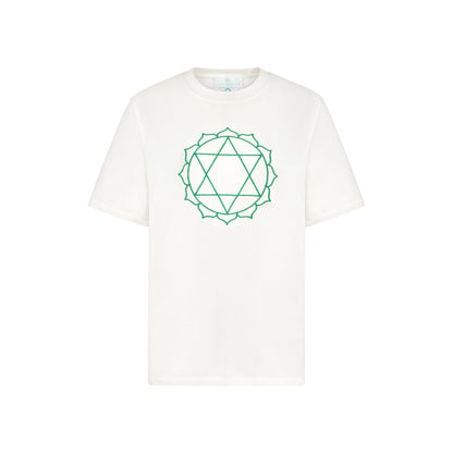 Heart Chakra Unisex T-shirt in Organic Cotton