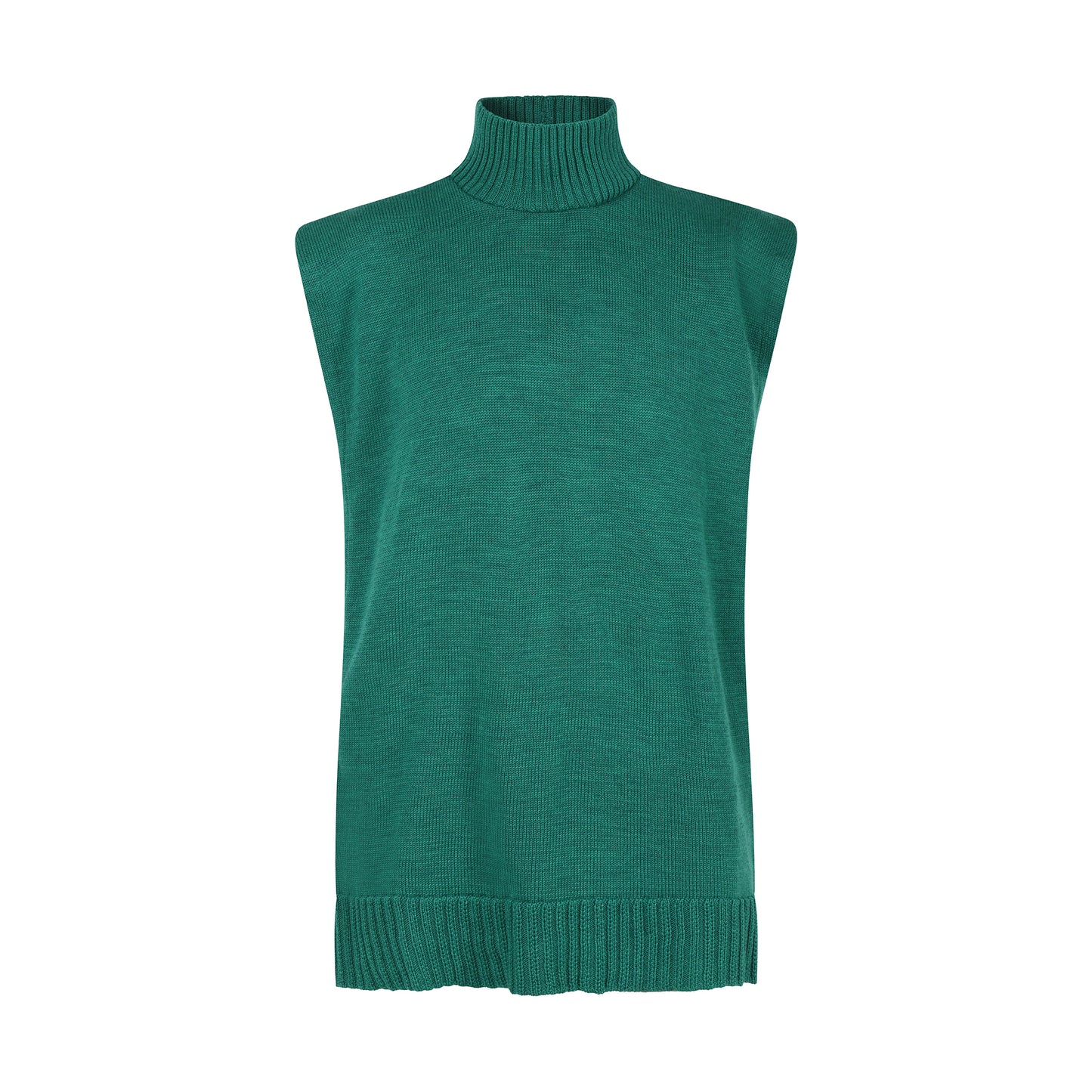Pull Chasuble Sans Manches Unisex Chakra du Coeur en Laine Mérinos
