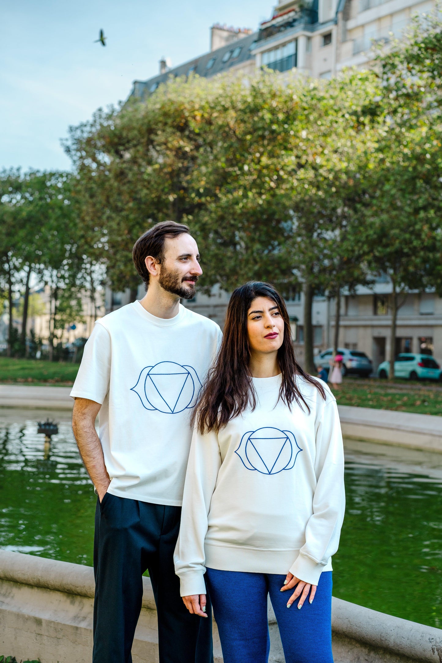 Tee-shirt Unisex Chakra du 3ème Oeil en Coton Bio