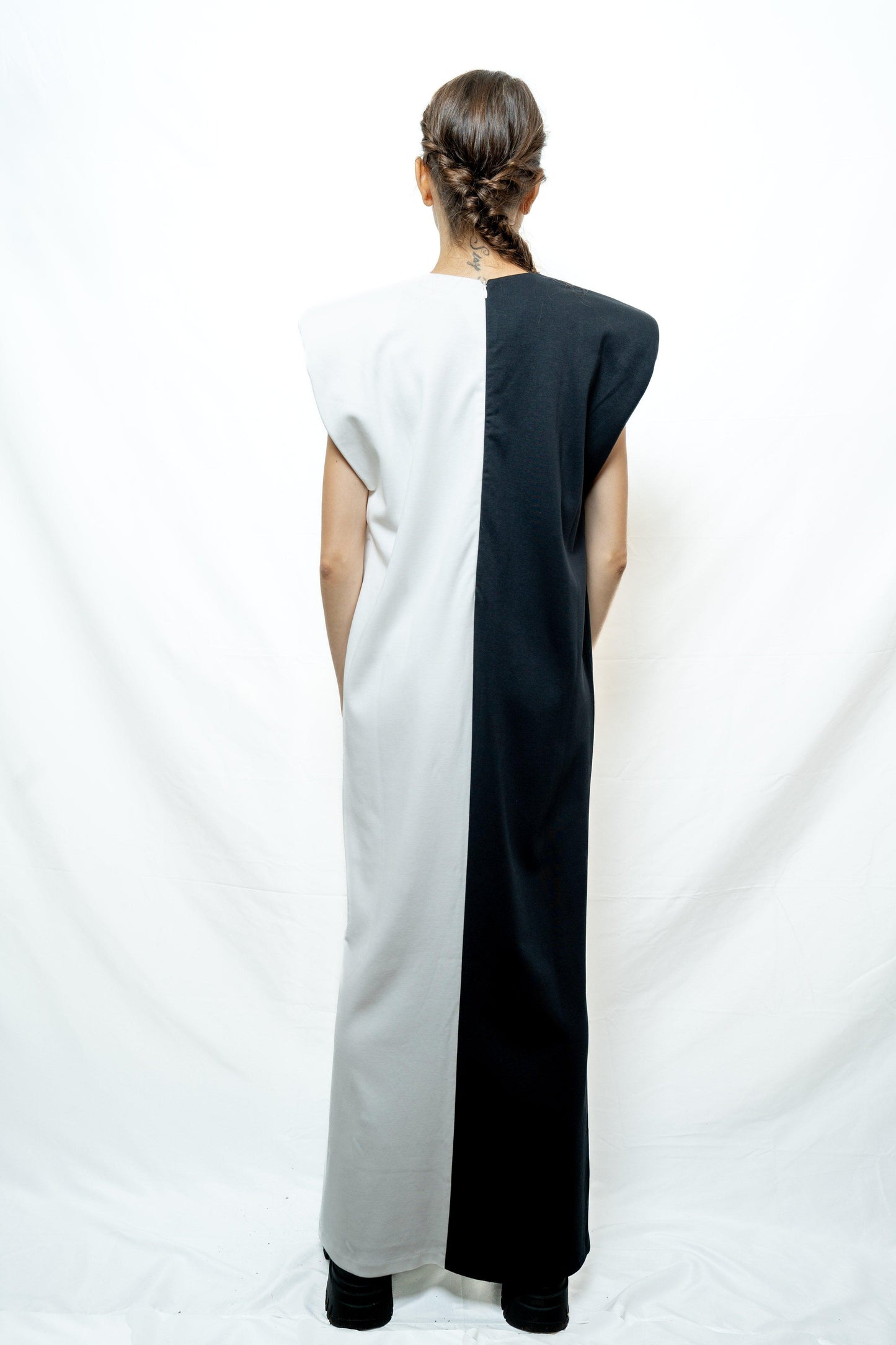 Yin & Yang Dress in Organic Cotton