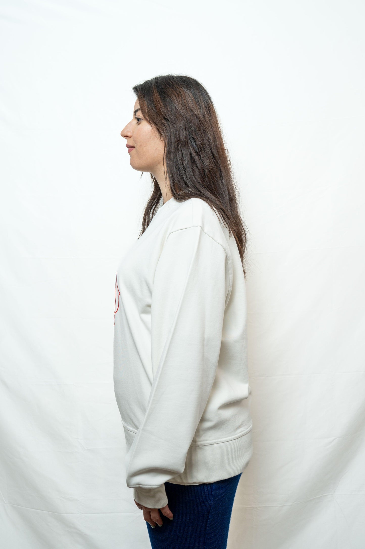 Root Chakra Unisex Sweatshirt in Organic Cotton