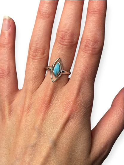 925 Silver Turquoise Ring